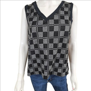 B-Wear Sleeveless V-Neck Sweater Vest Size XL